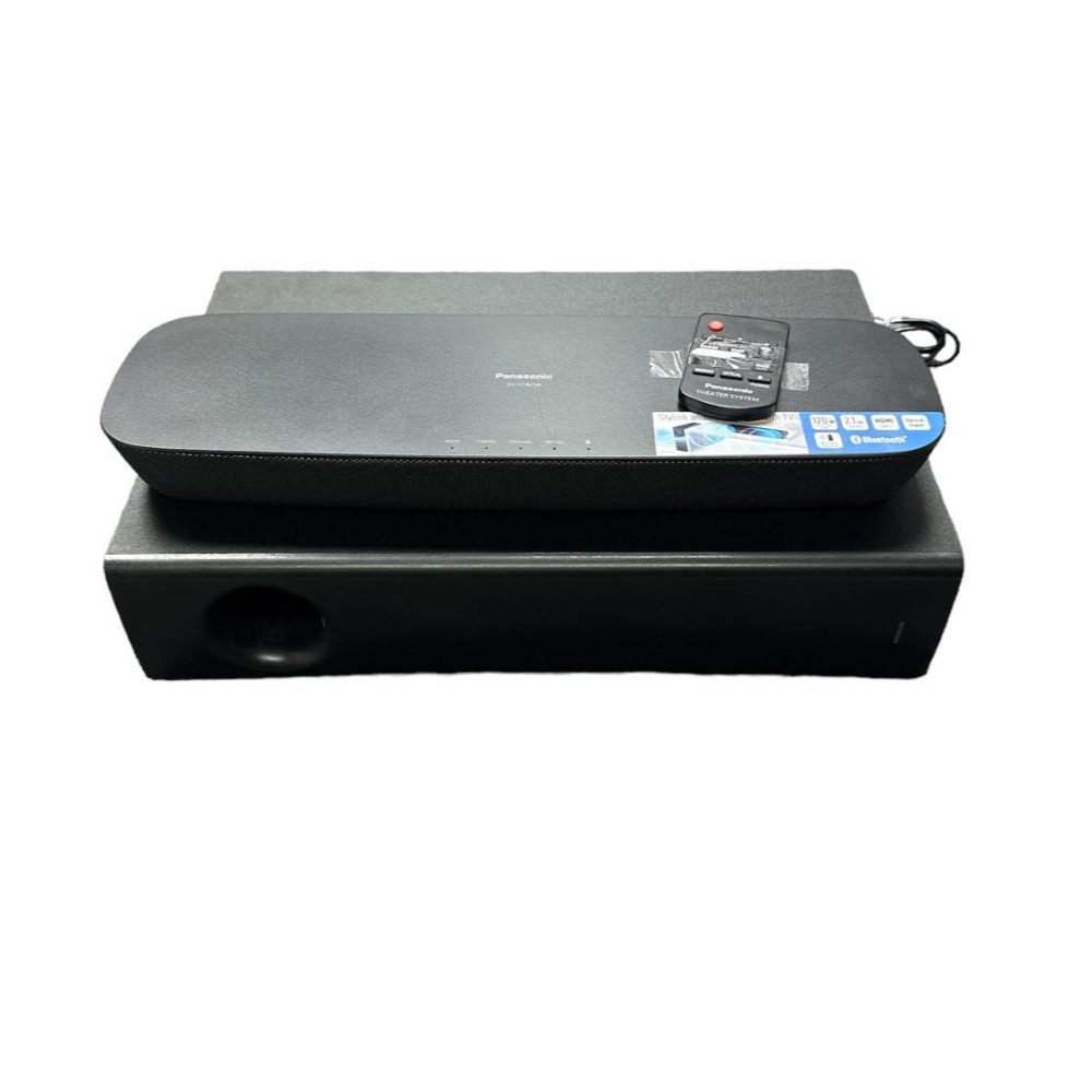 Pre-owned Panasonic Soundbar SU-HTB258 and Subwoofer SB-HWA250